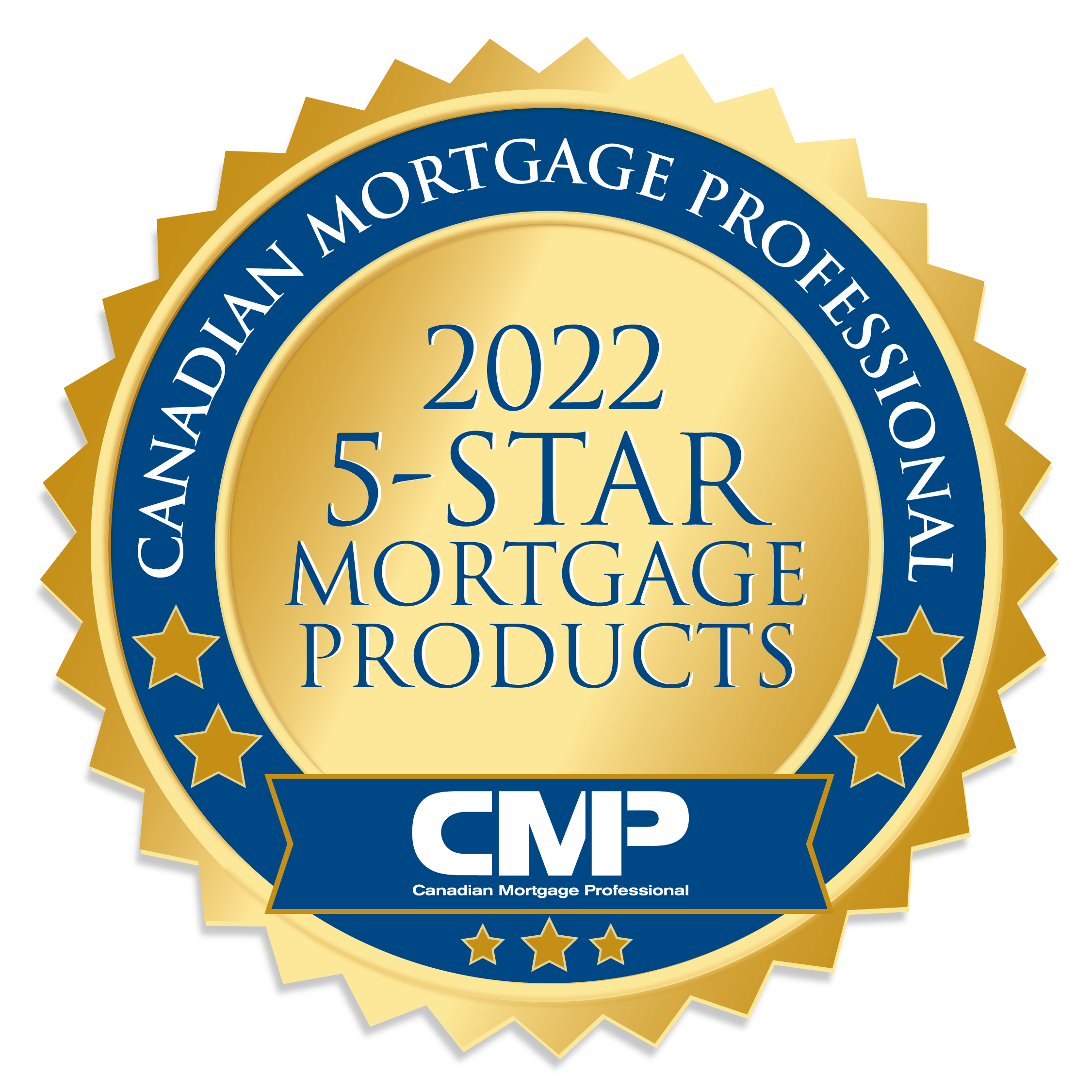 Strive is recognized as a recipient of CMP's 2022 5-Star Mortgage Products